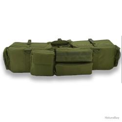ÉTUI TACTIQUE POUR ARMES LONGUES + ARMES DE POING ET ACCESSOIRES - VERT - LIVRAISON GRATUITE