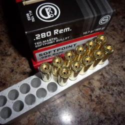 89  douilles calibre  280   REMINGTON   marque  GECO