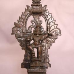 Bronze indien représentant krishna dansant - Inde, 19ème début 20ème siècle
