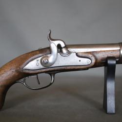 Pistolet de gendarmerie modèle An IX en version civile - France, début 19ème siècle