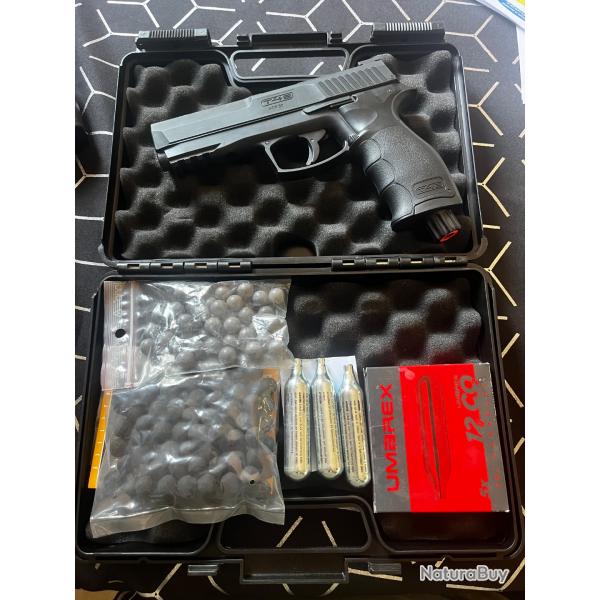 Pistolet Umarex HDP50 T4E gen2 13 joules Avec mallette transport