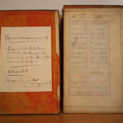 Le Gulistan de Saadi - Manuscrit de po&eacute;sie Persane