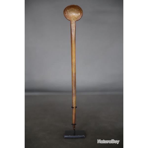 Petite cuillre De Prestige En Corne Blonde - Abyssinie, Ethiopie, Vers 1900