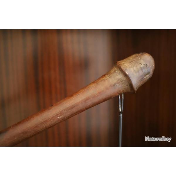 Collecte en 1897, Massue Kanak Phallique - Ocanie, Nouvelle Caldonie