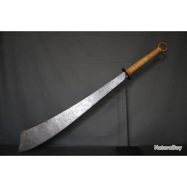 Un impressionnant sabre Vietnamien dit truong dao - Vietnam, 19me dbut 20me sicle