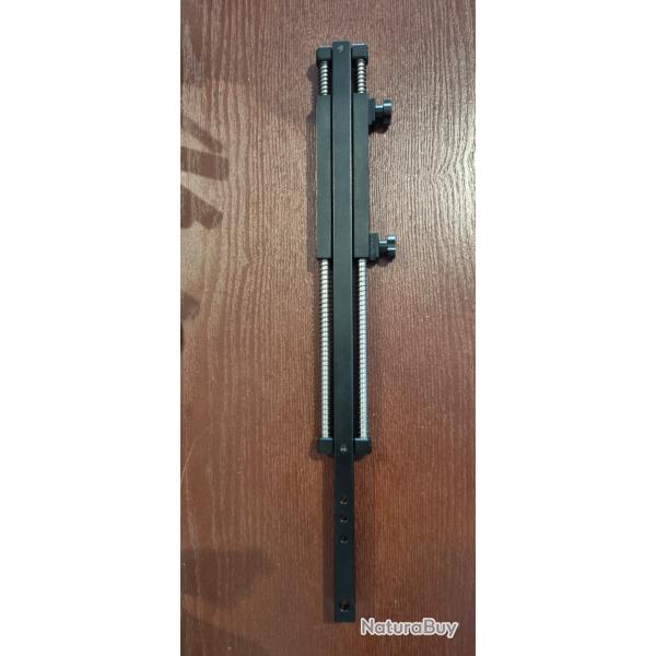 Compensateur De Recul Ultra Bas En Acier DELORY Pour Lunette De Hutte