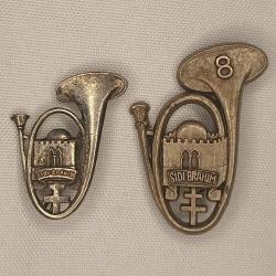 Insignes du 8ème Bataillon de Chasseurs à Pieds