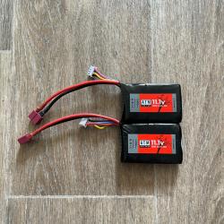 Lot de 2 batteries 11.1 ATM T-Dean