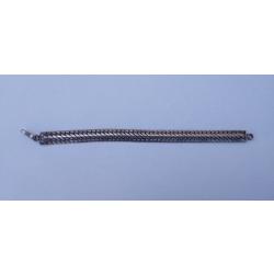 Bracelet gourmette homme argent massif 925 poids 50, 30grs