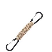 Lot De 10 Mousquetons EDC En Alliage D’aluminium – Porte-clés, Paracorde, Sac à Dos, Camping
