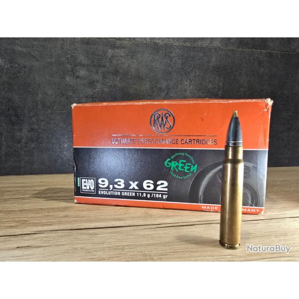 Munitions Rws  9.3x62 Evo Green
