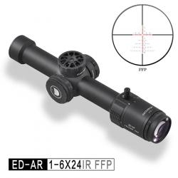 LUNETTE DISCOVERY OPTICAL ED-AR 1-6X24IR FFP-MIL