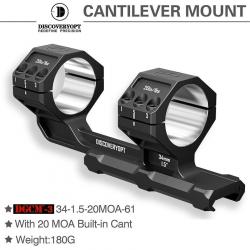 MONTAGE DISCOVERY OPTIC CANTILEVER DIAM 34 HAUTEUR 1.93"