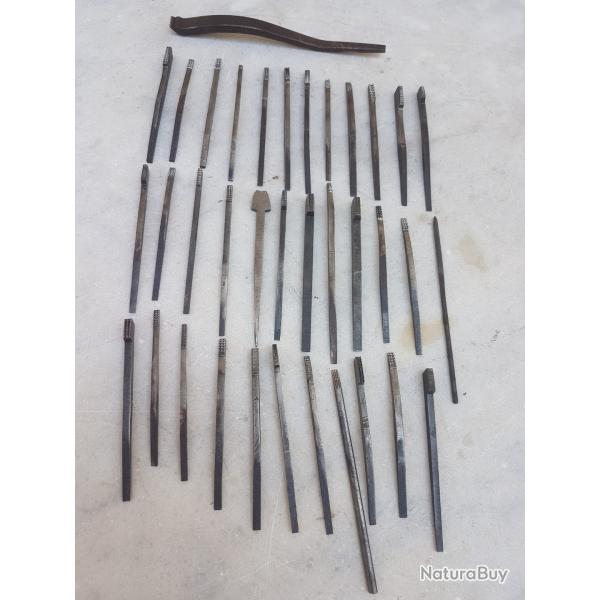 gros lot outil pour quadrillage crosse plaquette