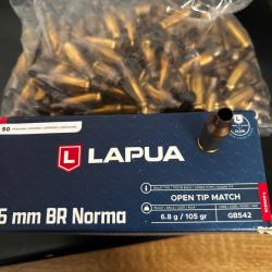 94 Douilles 6BR LAPUA