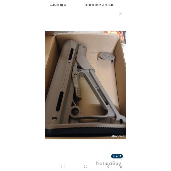 Crosse style magpul Coyote Brown airsoft TBE