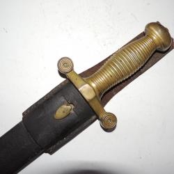 GLAIVE POMPIERS MODELE 1855 / DIRECT GRENIER / + FOURREAU + GOUSSET