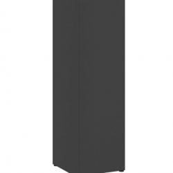 Porte-parapluie Anthracite 15,5 x 15,5 x 49cm Acier rangement accessoires pratique design polyvalent