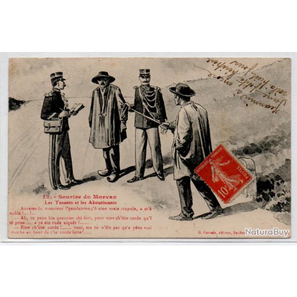 CPA - Sourire du MORVAN Les Tenants et les Aboutissants  N1190