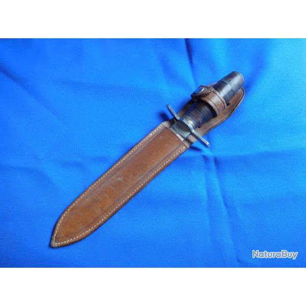 DAGUE POIGNARD COMMANDO en ETUI