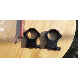 Colliers Recknagel 34 mm pour rail pica
