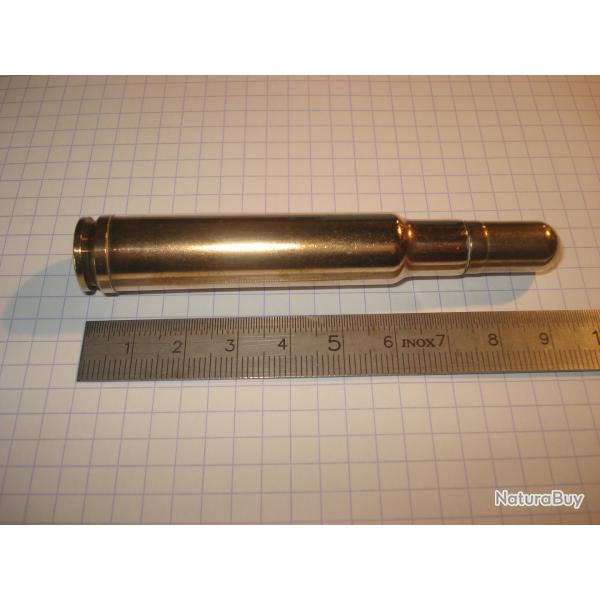 une cartouche de 416 weatherby magnum ogive blinde A Square pour collection