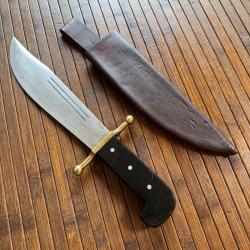 TRÈS RARE COUTEAU V-44 DE SURVIE ET DE COMBAT POIGNARD BOWIE KINFOLKS U.S ARMY WW2