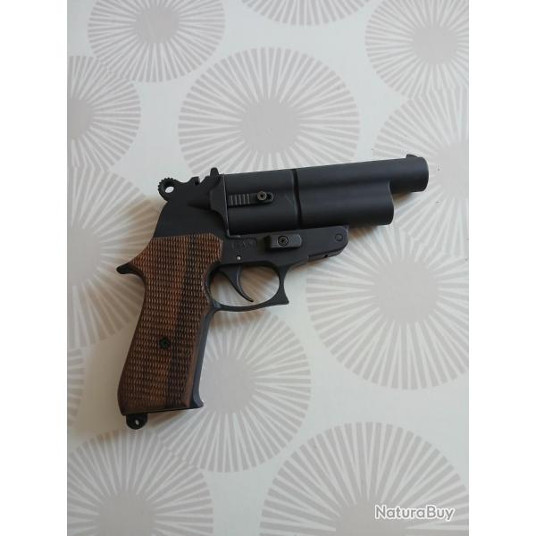 Pistolet de protection et de signalisation SAPL GC 54 calibre 12/50 avec kit de munitions