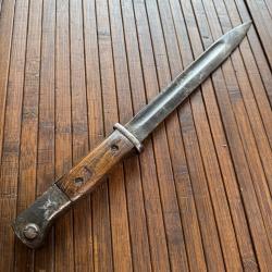 BAÏONNETTE ALLEMANDE 84/98 MAUSER WW1 WW2