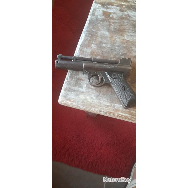PISTOLET  PLOMB WEBLEY ET SCOTT. THE WEBLEY "MARKI "