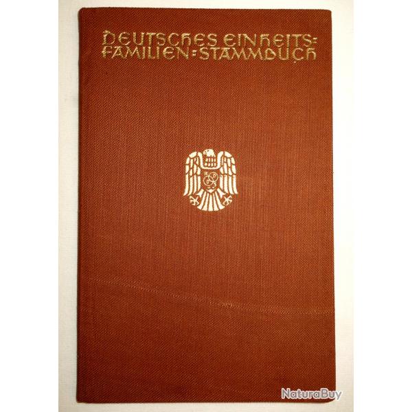 DOCUMENT AHNENPASS ALLEMAND DU IIIme REICH.