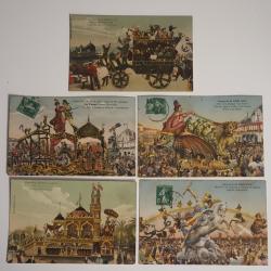 Cartes postales CPA Carnaval de Nice 1914