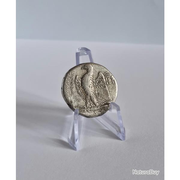 Rare Authentique Tetradrachme Argent Syro-Phnicien Neron Monnaie Antique