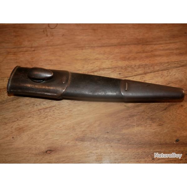 Fourreau raccourci de Baonnette Enfield 1907 transform en poignard (priode guerre d'Indo)