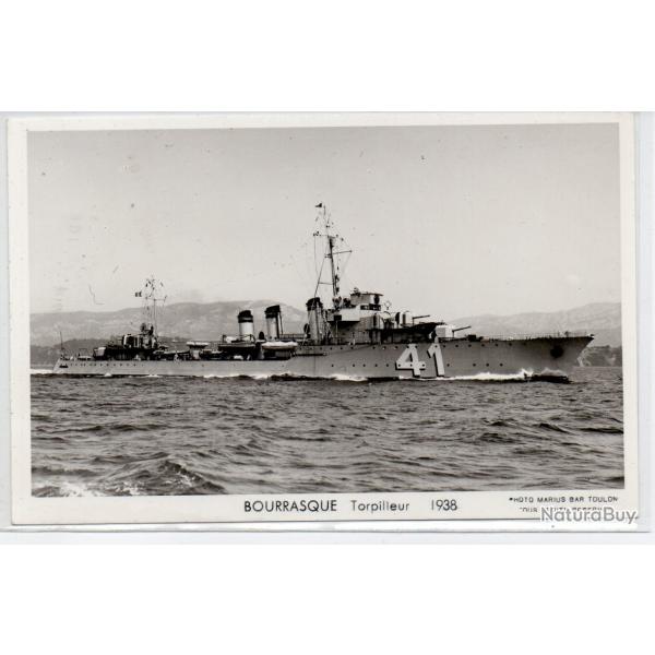 CPA - MARINE DE GUERRE - BOURRASQUE Torpilleur 1938 N1209