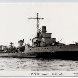 CPA - MARINE DE GUERRE - GAZELLE Aviso 10-8-1945  N°1211