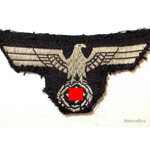 AIGLE du KEPI du TANKISTE ALLEMAND de la SECONDE GUERRE.