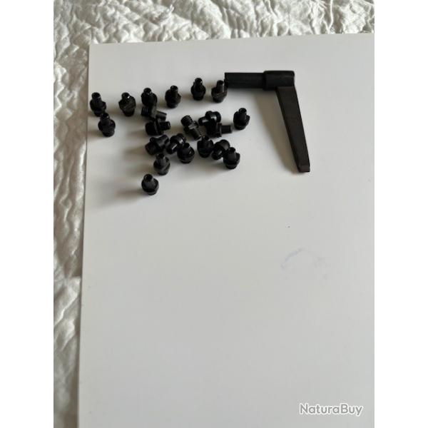 cl et  chemine poudre noire