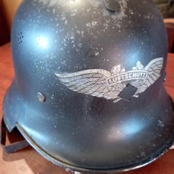 Casque allemand Luftschutz Mle 1934,Protection des usines Mauser