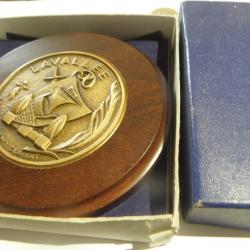 plaque bois metal LAVALLE dai 12 cm
