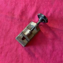 Petit étau d'armurier d'armurier ou autres en laiton, pas de prix de réserve