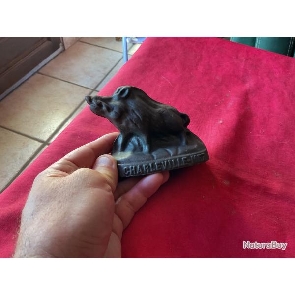 Statuette sanglier en fonte, pas de prix de rserve