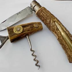 Couteau de poche Opinel 12 bois de cerf