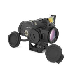 Viseur Point Rouge Tactique M1 Mini Red Dot 3 MOA 5X Réticule Rouge/Vert Airsoft Chasse Tir Noir