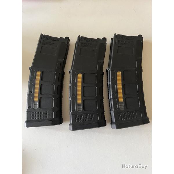 3 chargeurs pour m4 MWS gbbr