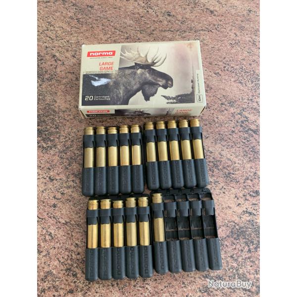 16 balles Norma Oryx calibre 300 WM - 11,7 g / 180 gr