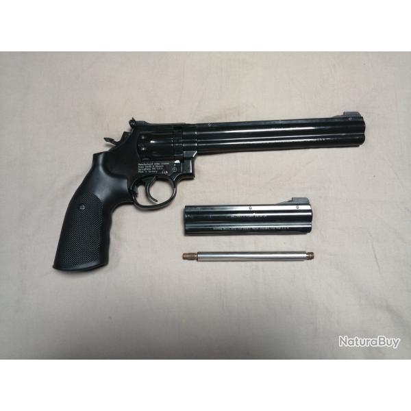 rvolver Umarex CO2 plomb 4.5mm Smith & Wesson 586 avec 2 canons (8/6 pouces)