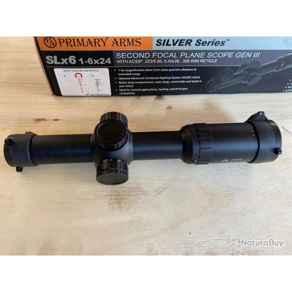 LPVO Primary Arms 1-6x24 SLX6