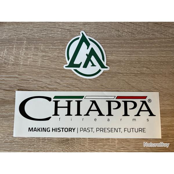 Deux autocollants Chiappa
