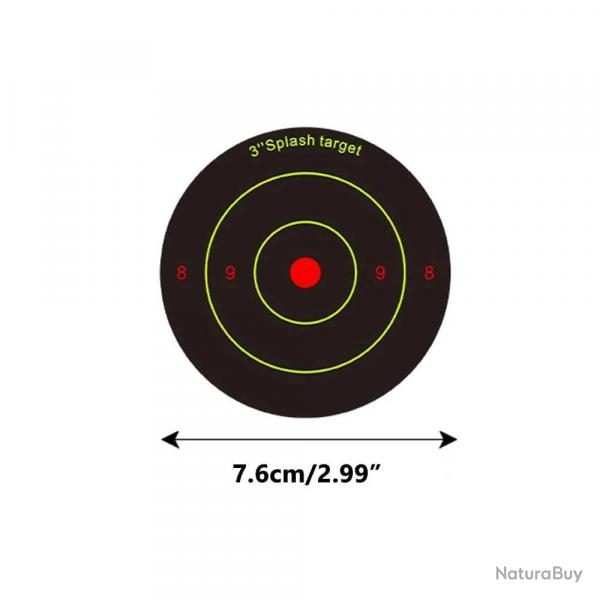 Cible ractive autocollant 200 pcs Tactical World - 200pcs B